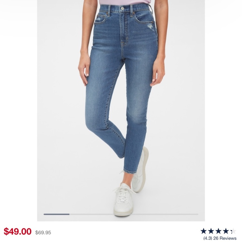 Sky High True Skinny Jeans